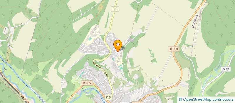 localisation de l'entreprise MB INVEST  MONTBARD