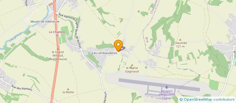 localisation de l'entreprise MB INVEST  CHAMPNIERS