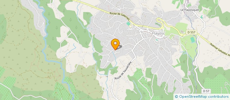 localisation de l'entreprise MB INVEST  FLAYOSC