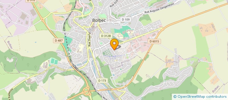 localisation de l'entreprise MB INVEST GROUP  BOLBEC