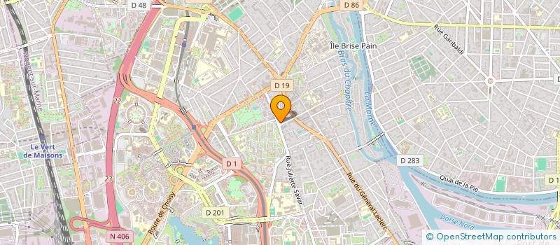 localisation de l'entreprise MB INVESTISSEMENT  CRETEIL