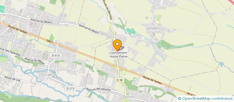 localisation de l'entreprise MB INVESTISSEMENT  SENDETS