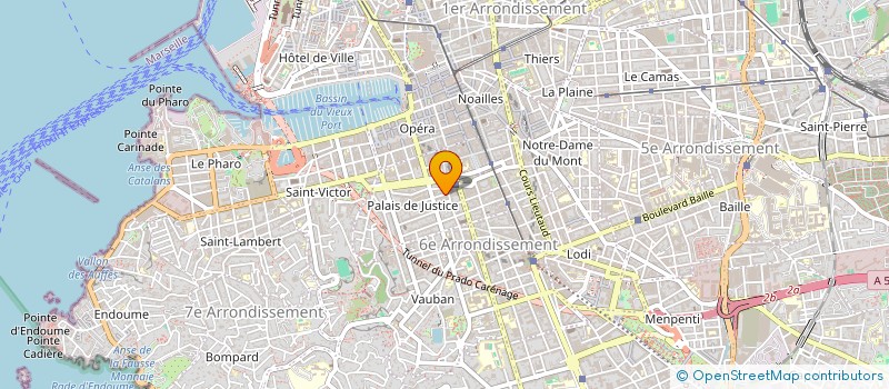 localisation de l'entreprise MB INVESTISSEMENTS  MARSEILLE
