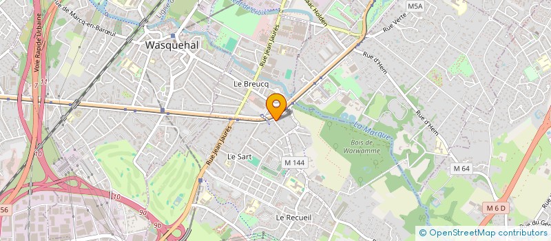 localisation de l'entreprise MB INVESTISSEMENTS à VILLENEUVE-D'ASCQ