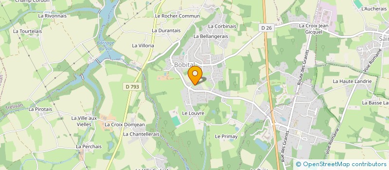 localisation de l'entreprise MB INVESTISSEMENTS  BOBITAL