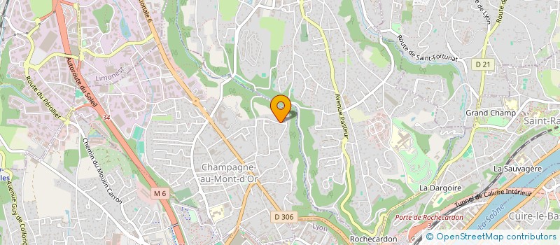 localisation de l'entreprise MB INVESTS à CHAMPAGNE-AU-MONT-D'OR