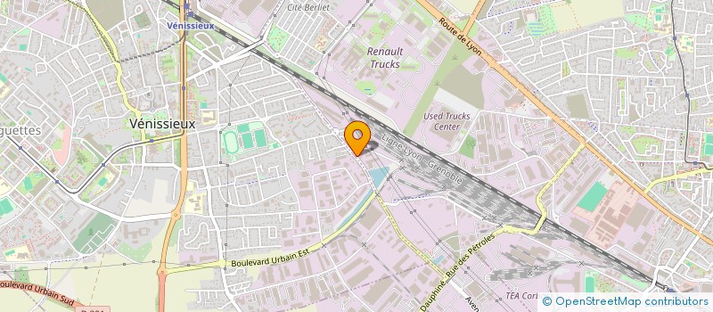 localisation de l'entreprise MB ISOLATION  SAINT-PRIEST