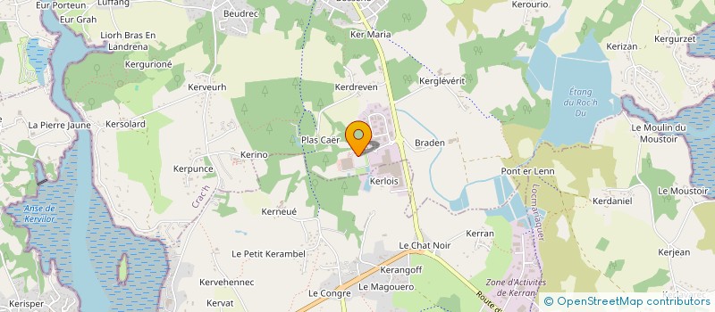 localisation de l'entreprise MB LES ALIZES  CRACH