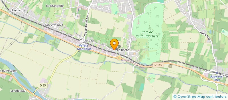 localisation de l'entreprise MB-LJ  MONTLOUIS-SUR-LOIRE