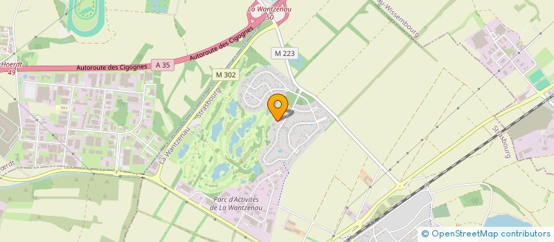 localisation de l'entreprise MB LOCALCO  LA WANTZENAU