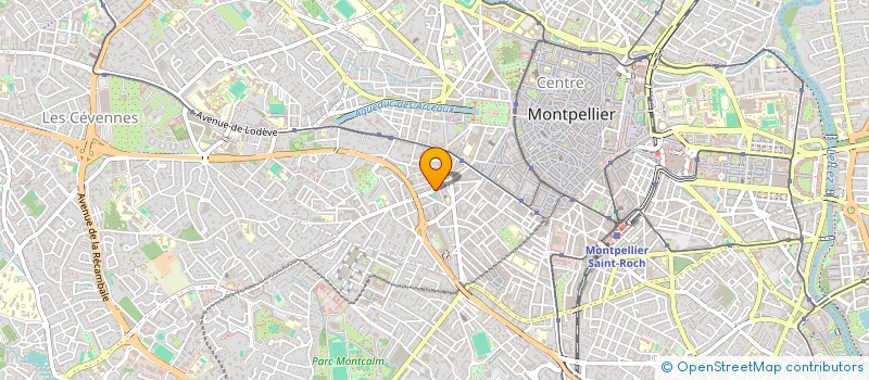 localisation de l'entreprise MB LOUNGE à MONTPELLIER