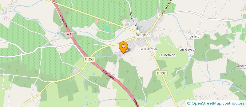 localisation de l'entreprise MB LS INVEST à REIGNAC