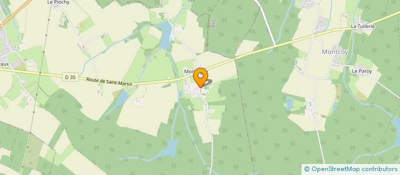 localisation de l'entreprise MB LUMIERE à ALLERIOT