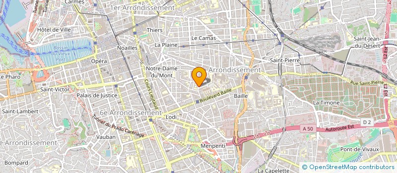 localisation de l'entreprise MB MARINE  MARSEILLE