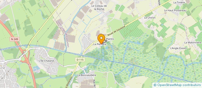 localisation de l'entreprise MB MASSE  SAINT-JULIEN-DE-CONCELLES