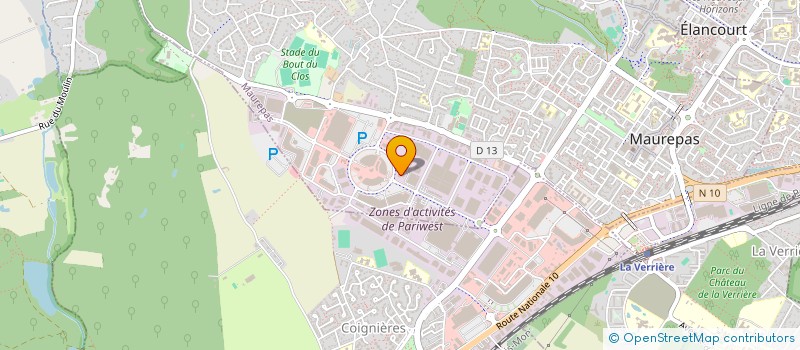localisation de l'entreprise MB MAUREPAS  MAUREPAS