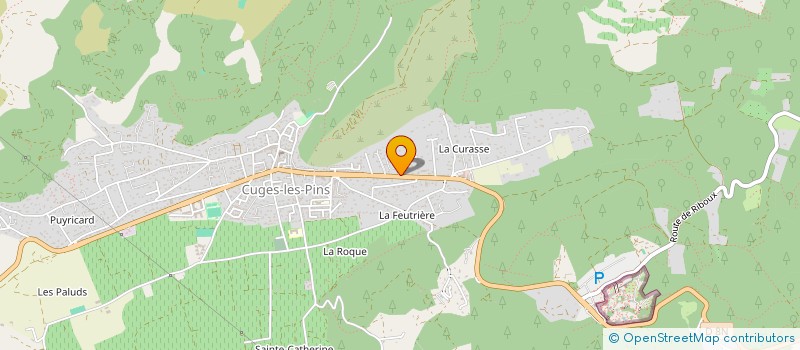 localisation de l'entreprise MB MAZAL  CUGES-LES-PINS