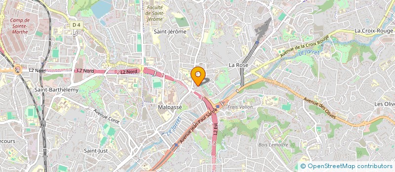 localisation de l'entreprise MB MEDECINE à MARSEILLE