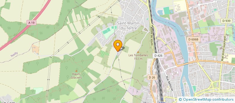 localisation de l'entreprise MB MENUISERIE à SAINT-MARTIN-DU-TERTRE