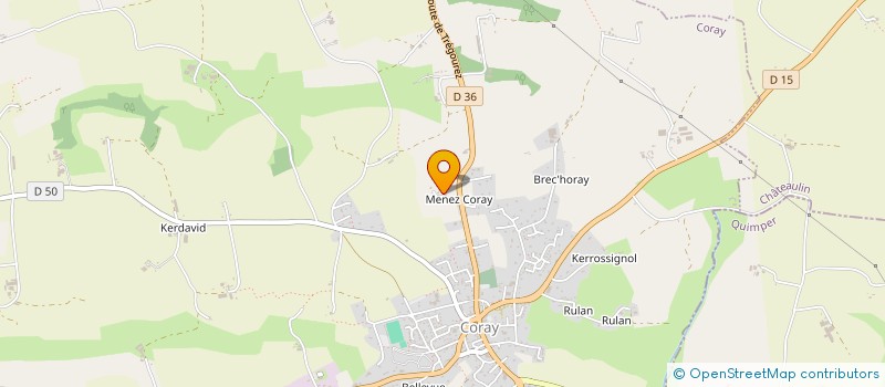 localisation de l'entreprise MB METAL  CORAY