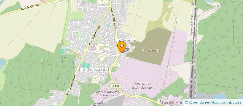 localisation de l'entreprise MB MOBILITE  WITTELSHEIM