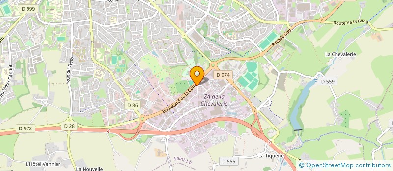 localisation de l'entreprise MB MOBILITY  SAINT-LO