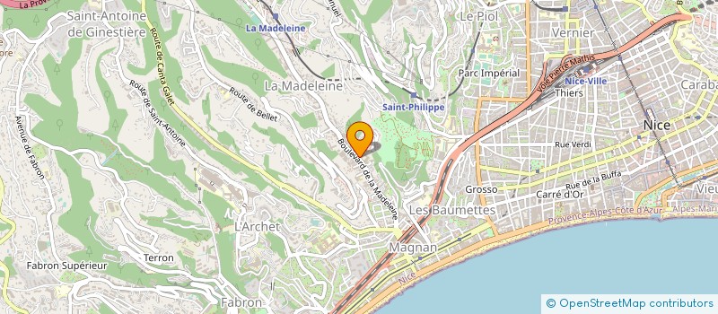 localisation de l'entreprise MB MOTORS à NICE