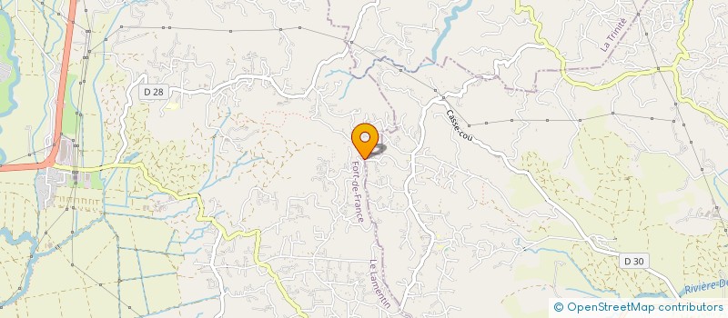 localisation de l'entreprise MB MULTI SERVICES  LE LAMENTIN