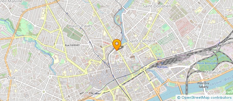 localisation de l'entreprise MB NANTES PREFECTURE  NANTES