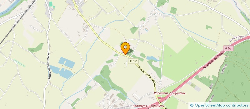 localisation de l'entreprise MB OLIVES  COUFOULEUX