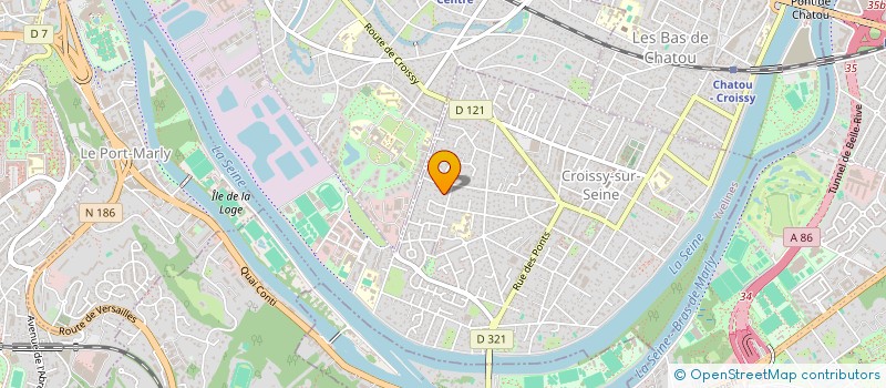 localisation de l'entreprise MB OSNY à CROISSY-SUR-SEINE