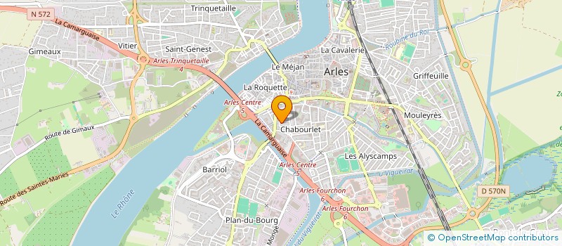 localisation de l'entreprise MB PAC à ARLES