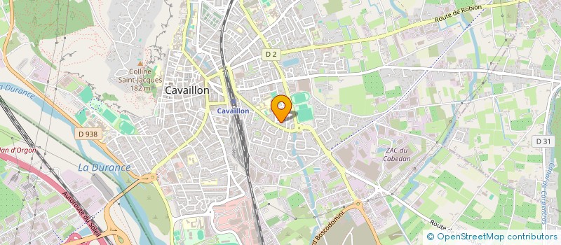 localisation de l'entreprise MB PACA  CAVAILLON