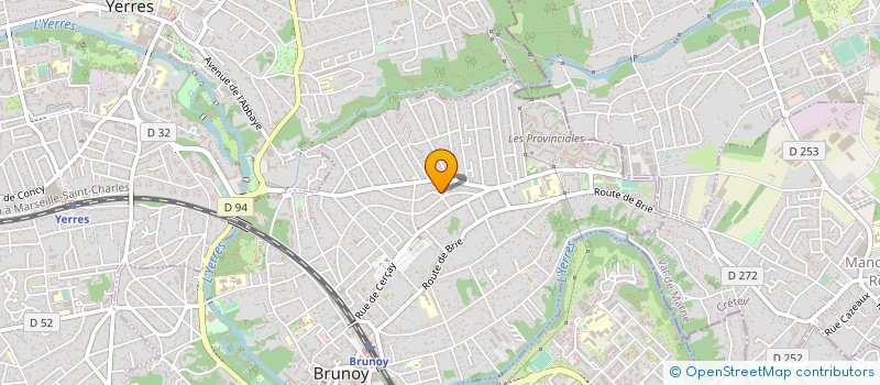 localisation de l'entreprise MB PARIS  BRUNOY