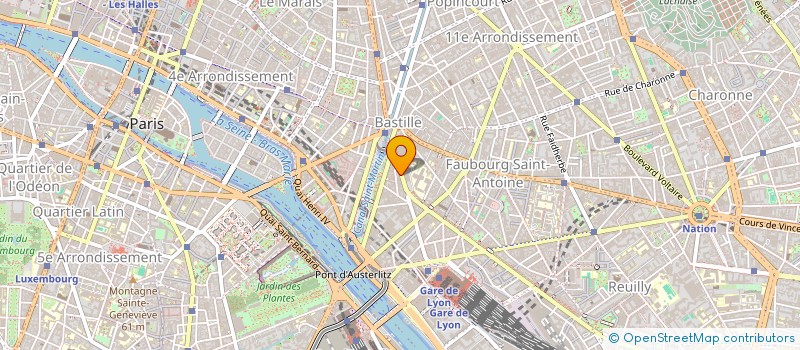 localisation de l'entreprise MB PARTICIPATIONS  PARIS