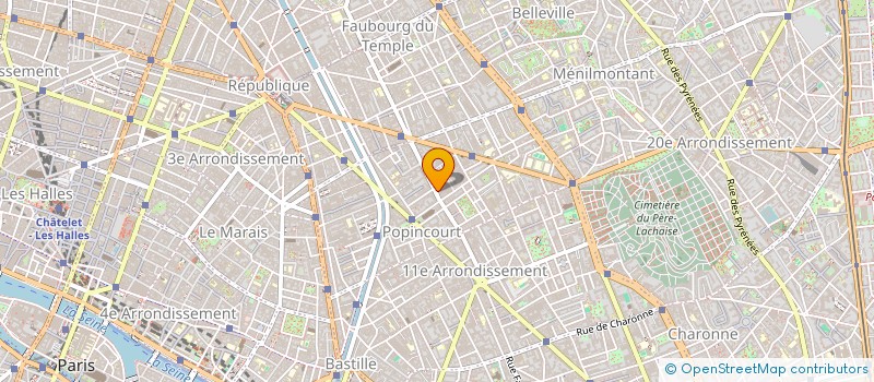 localisation de l'entreprise MB PASTRY  PARIS