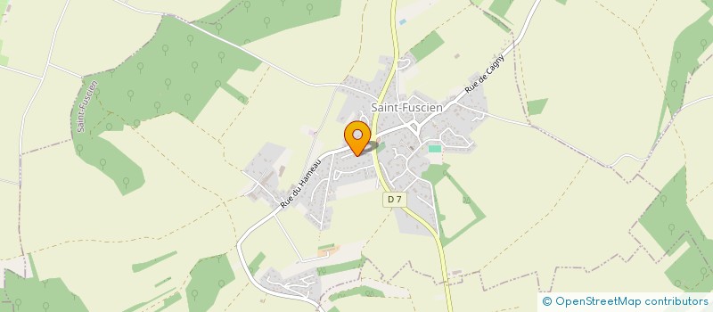 localisation de l'entreprise MB PATRIMOINE  SAINT-FUSCIEN