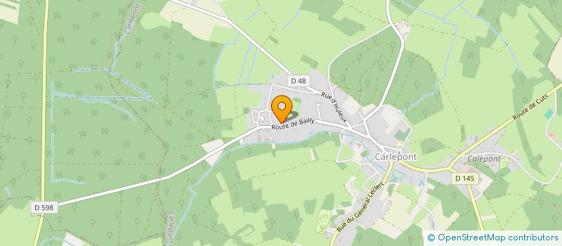 localisation de l'entreprise MB PATRIMOINE  CARLEPONT