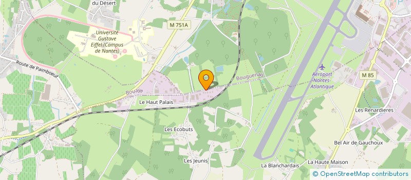 localisation de l'entreprise MB PAYSAGE à SAINT-AIGNAN-GRANDLIEU