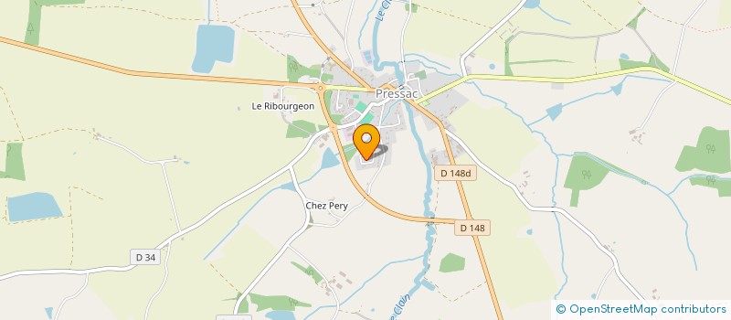 localisation de l'entreprise MB PAYSAGE à PRESSAC
