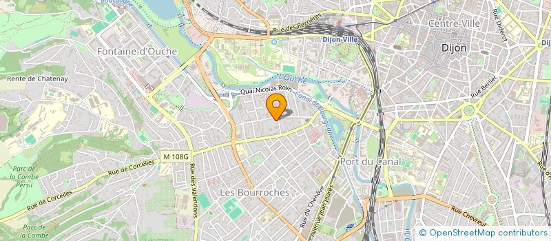 localisation de l'entreprise MB PEINTURE à DIJON