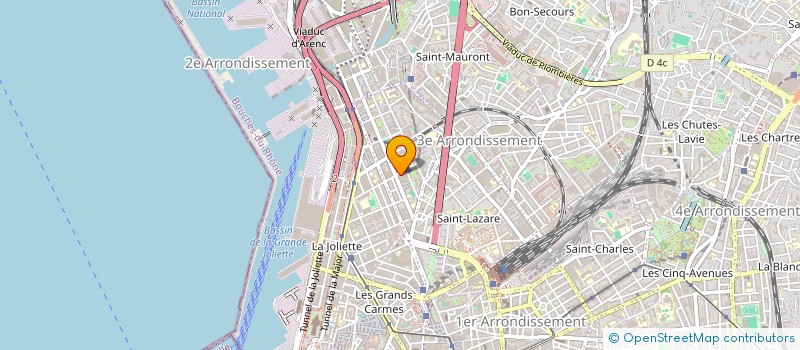 localisation de l'entreprise MB PEINTURE PRO à MARSEILLE