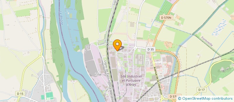 localisation de l'entreprise MB PERFUSION à ARLES