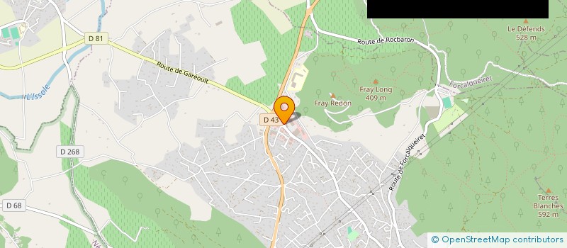 localisation de l'entreprise MB PIECES AUTO  ROCBARON