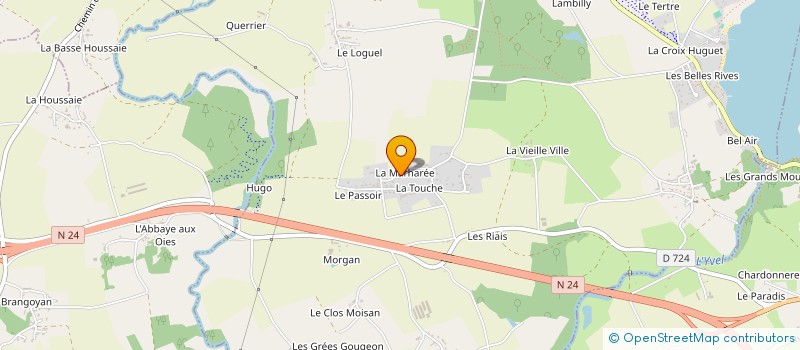 localisation de l'entreprise MB PLAQUISTE  TAUPONT