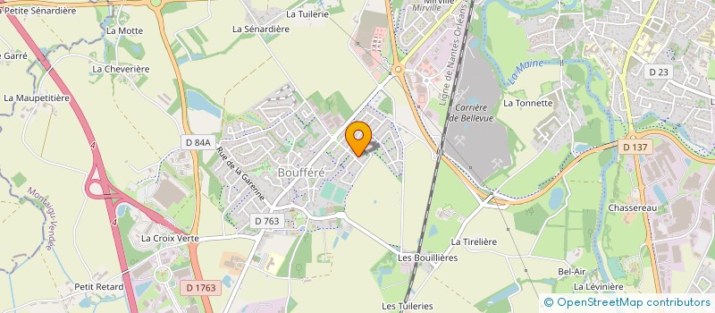localisation de l'entreprise MB PLOMBERIE à MONTAIGU-VENDEE
