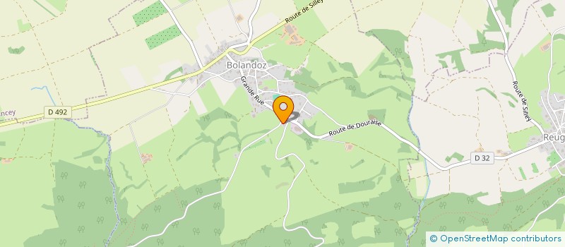 localisation de l'entreprise MB PRESTAGRI  BOLANDOZ