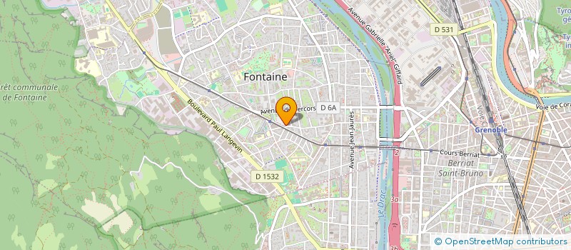 localisation de l'entreprise MB PRO  FONTAINE