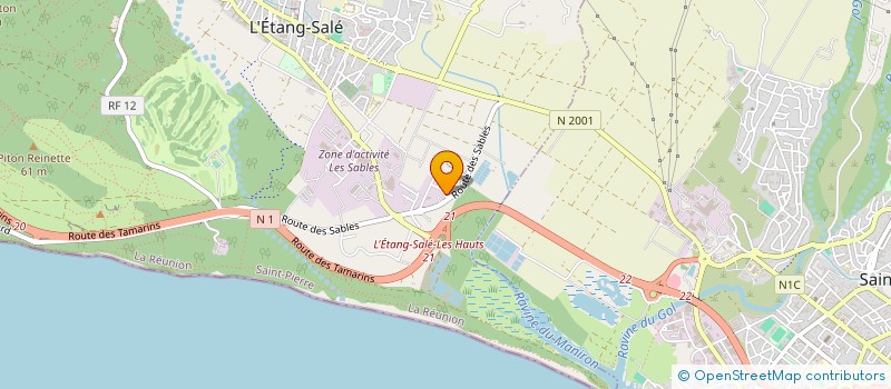 localisation de l'entreprise MB PRO BAT  L'ETANG-SALE