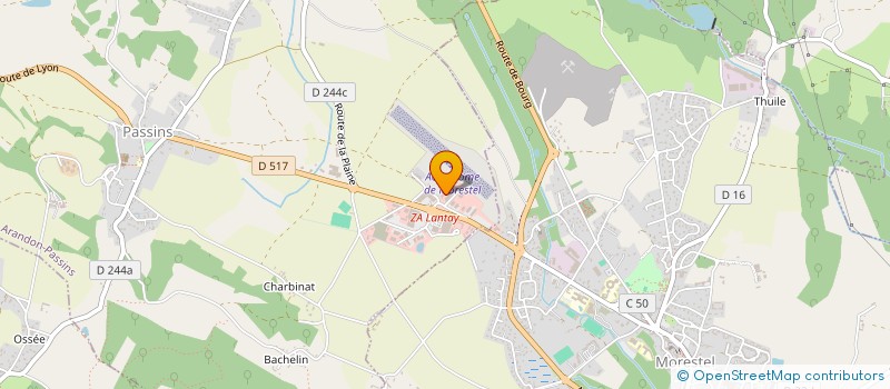 localisation de l'entreprise MB PRO SOLUTIONS  ARANDON-PASSINS